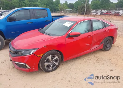 2020 Honda Civic Lx из США, поврежденный, VIN 2HGFC2F65LH569081